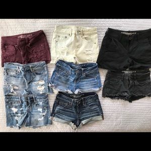 American Eagle Denim Shorts Bundle